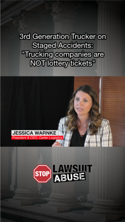 3rd Generation Trucker on Staged Accidents