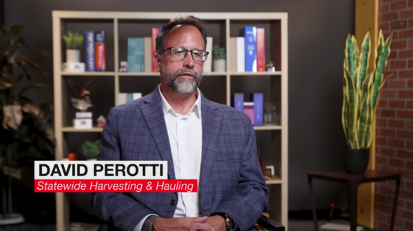 David Perotti, Statewide Harvesting & Hauling