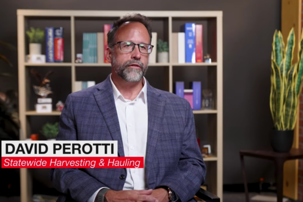 David Perotti, Statewide Harvesting & Hauling